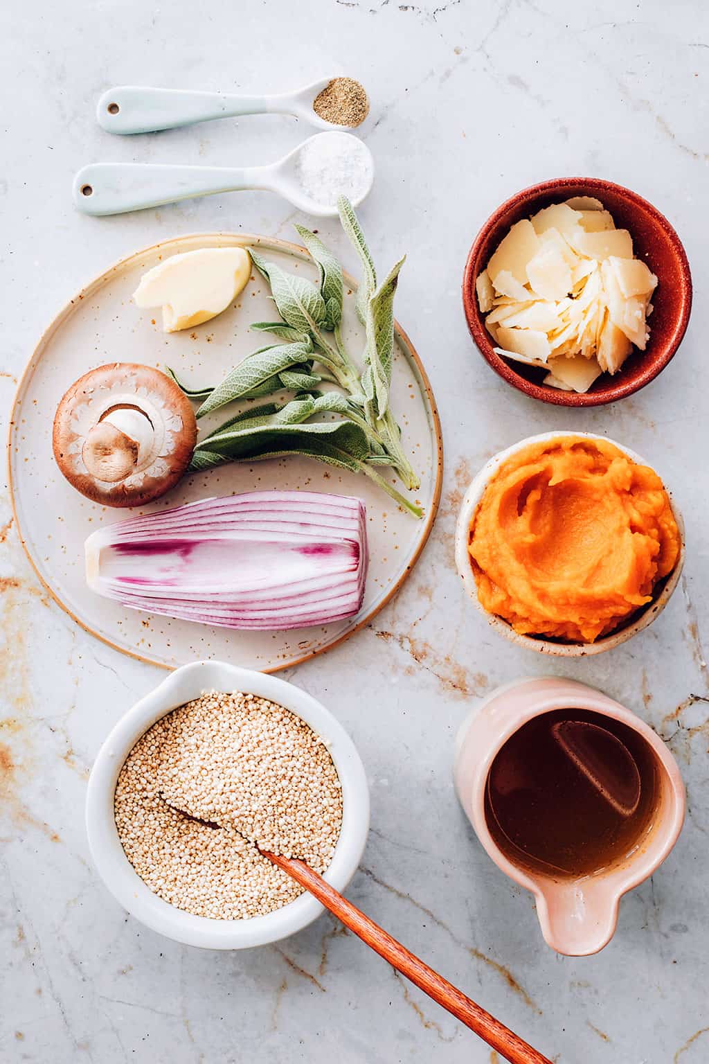 Quinoa Risotto Ingredients