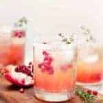 Pomegranate Lemonade punch