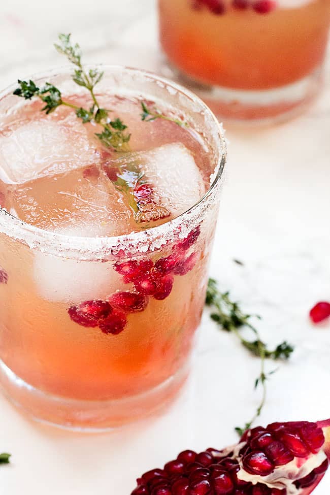Pink Lemonade Punch Recipe with Pomegranate