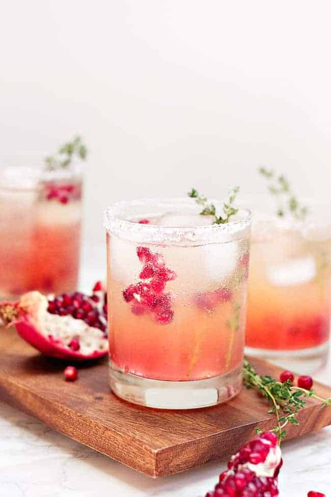 Pomegranate Lemonade punch