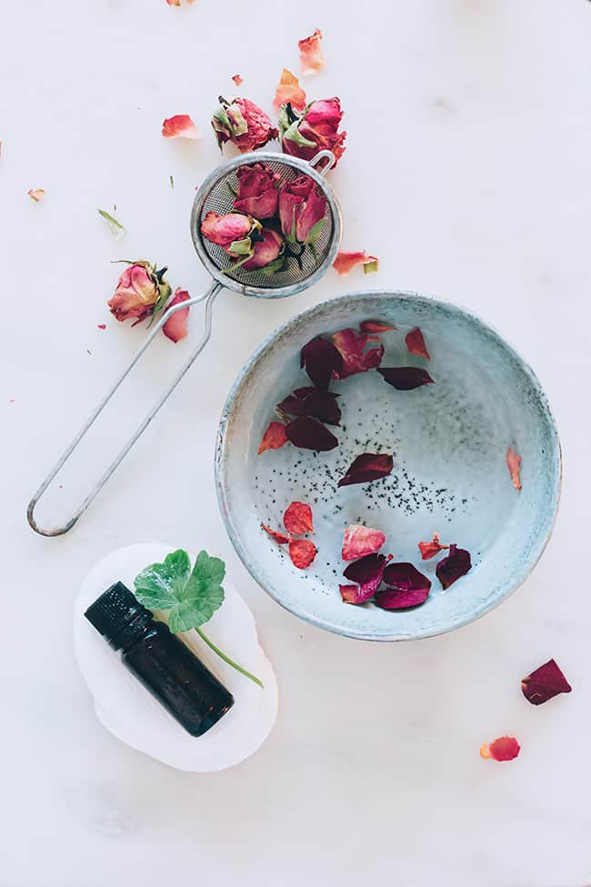 Rose Water Hair Perfume Ingredients