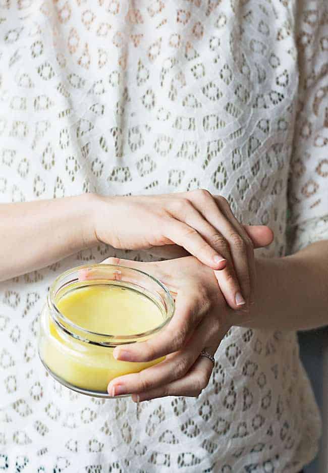 DIY Hand Cream for Dry Hands