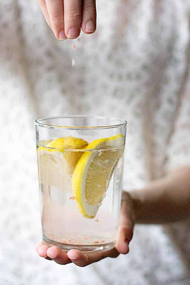 Lemon Salt Elixir Recipe for a Stuffy Nose