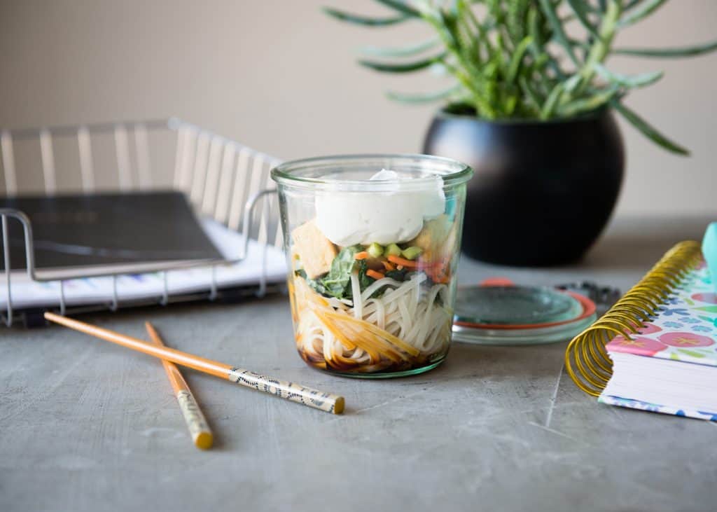 Lunch in a Jar: Thai Curry Noodle Soup