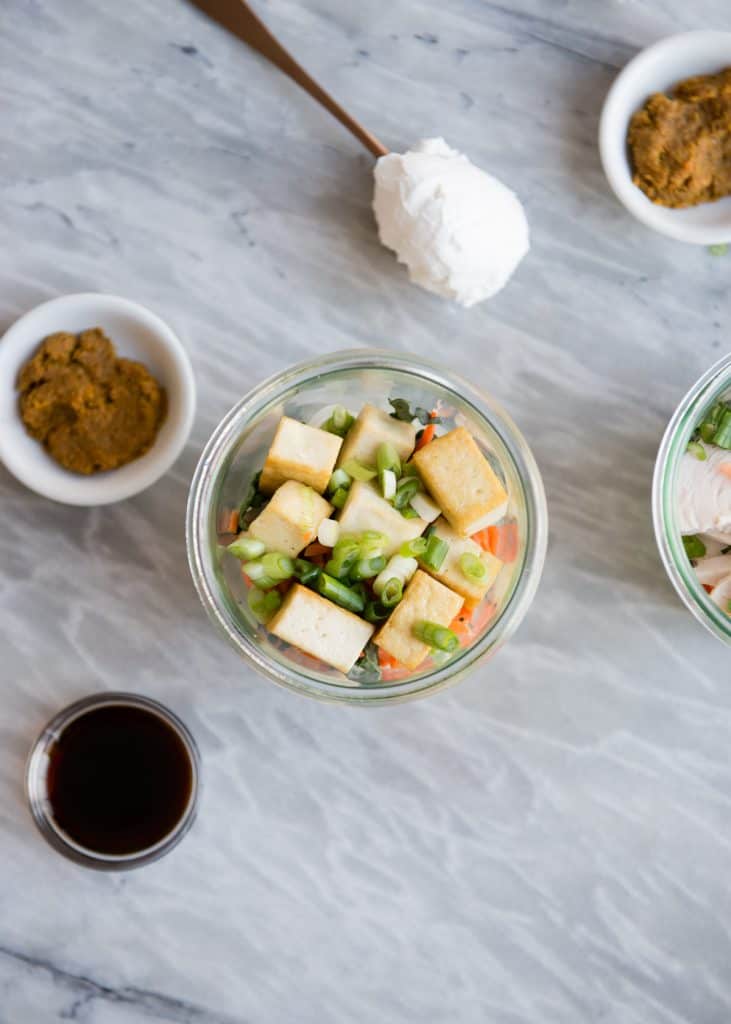 Lunch in a Jar: Thai Curry Noodle Soup