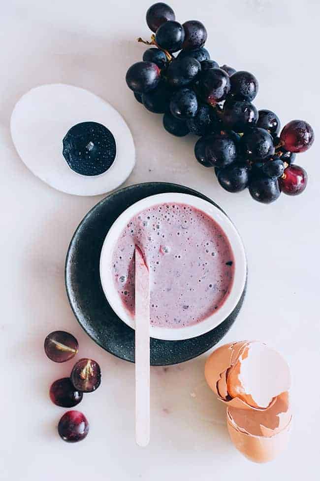 Grape and Egg White face mask recipe