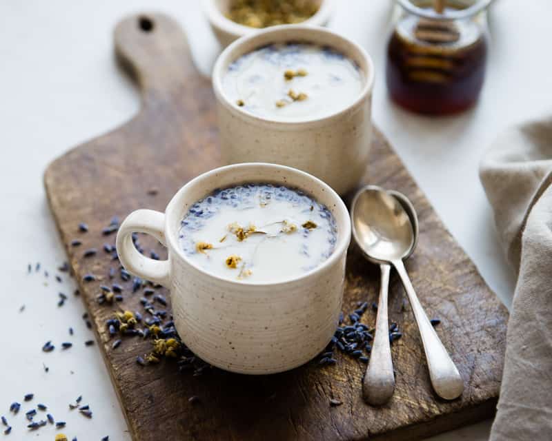 Calming Chamomile Lavender Latte