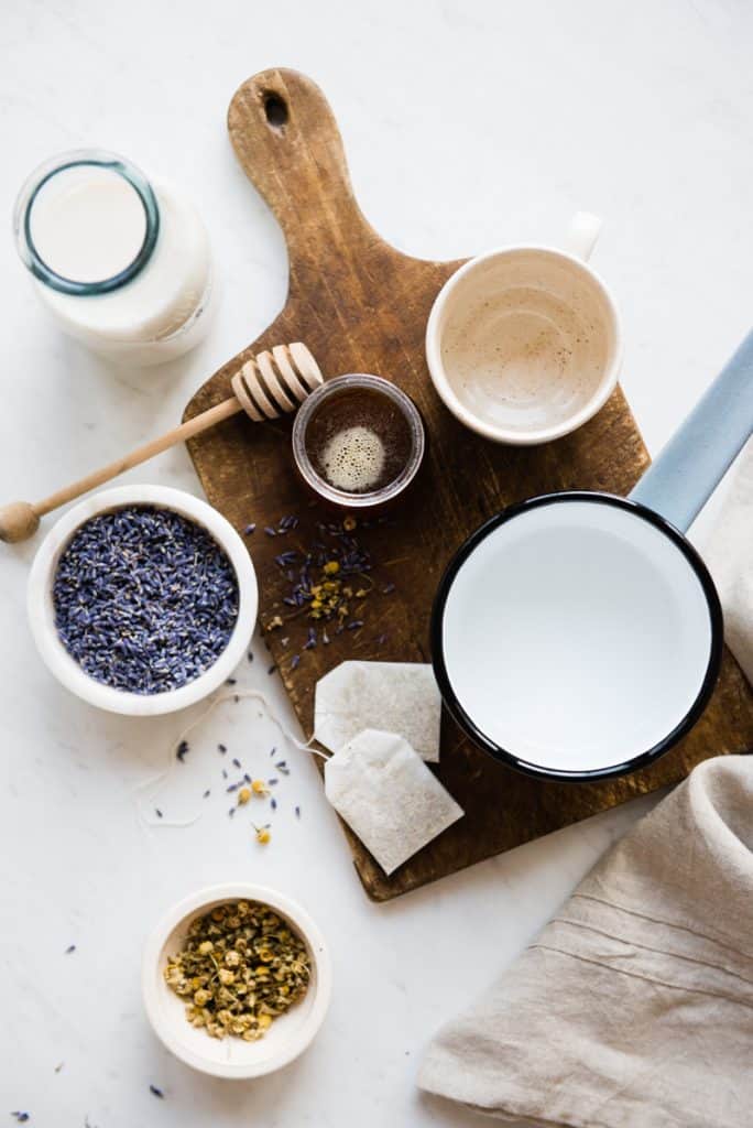De-Stress With This Calming Chamomile Lavender Latte