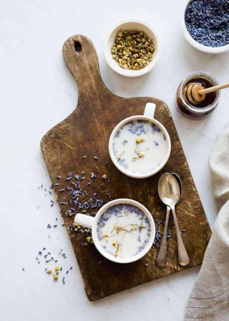 Calming Chamomile Lavender Latte