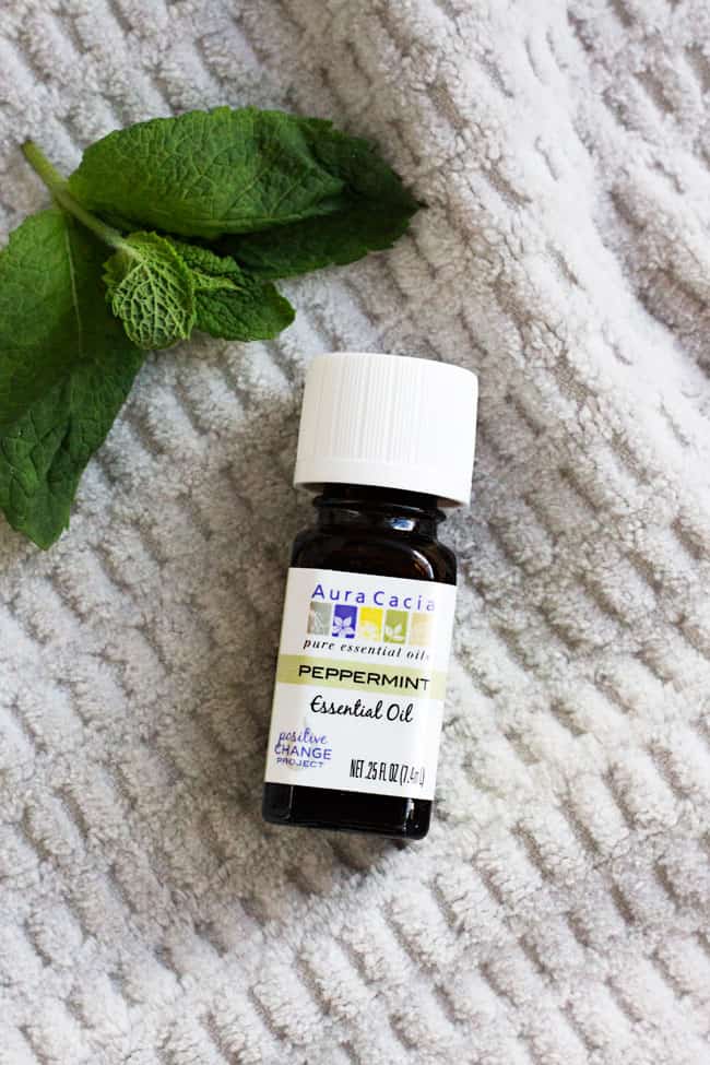 Peppermint essential oil - how to use essential oils for colds and flu