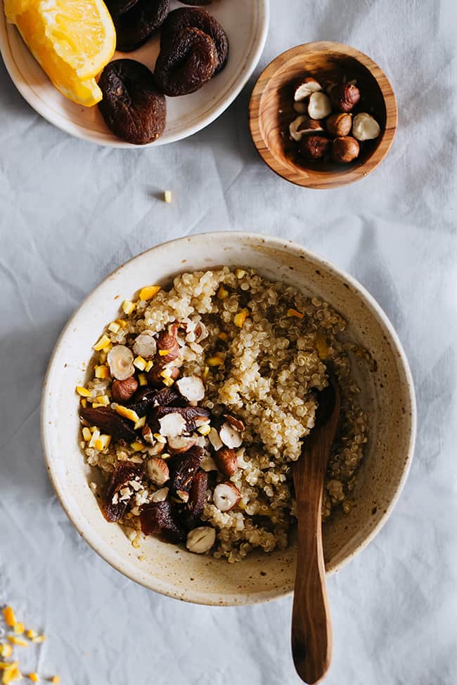 3 Anti-Aging Breakfasts You Can Make in Minutes - Orange and Apricot Quinoa