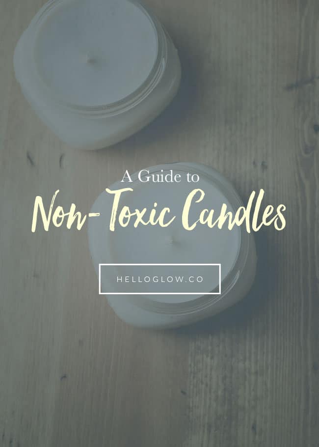 A Guide to Non-Toxic Candles