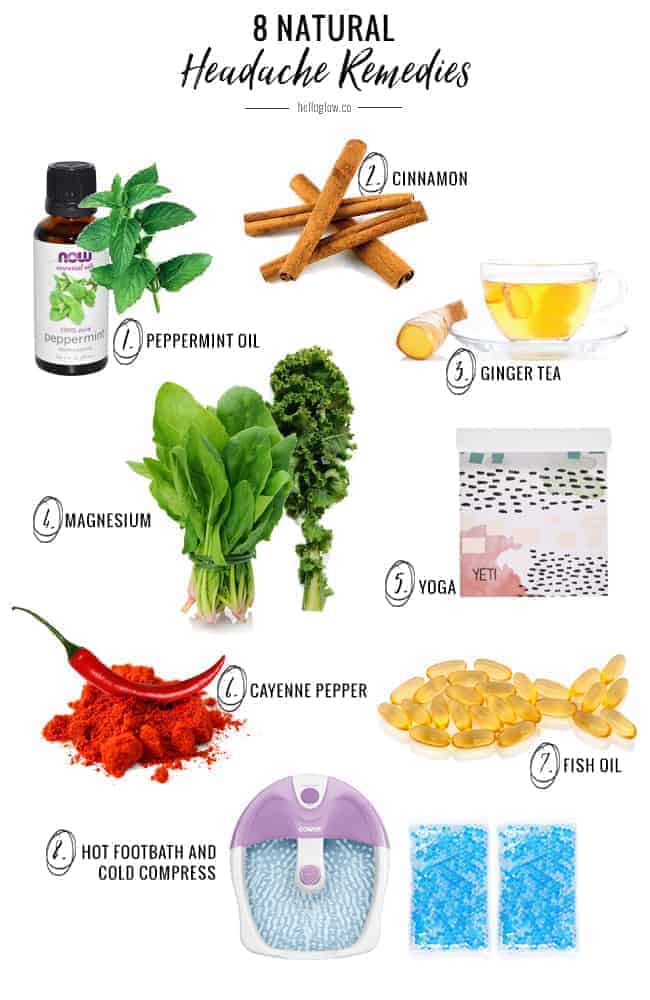 8 Natural Headache Remedies