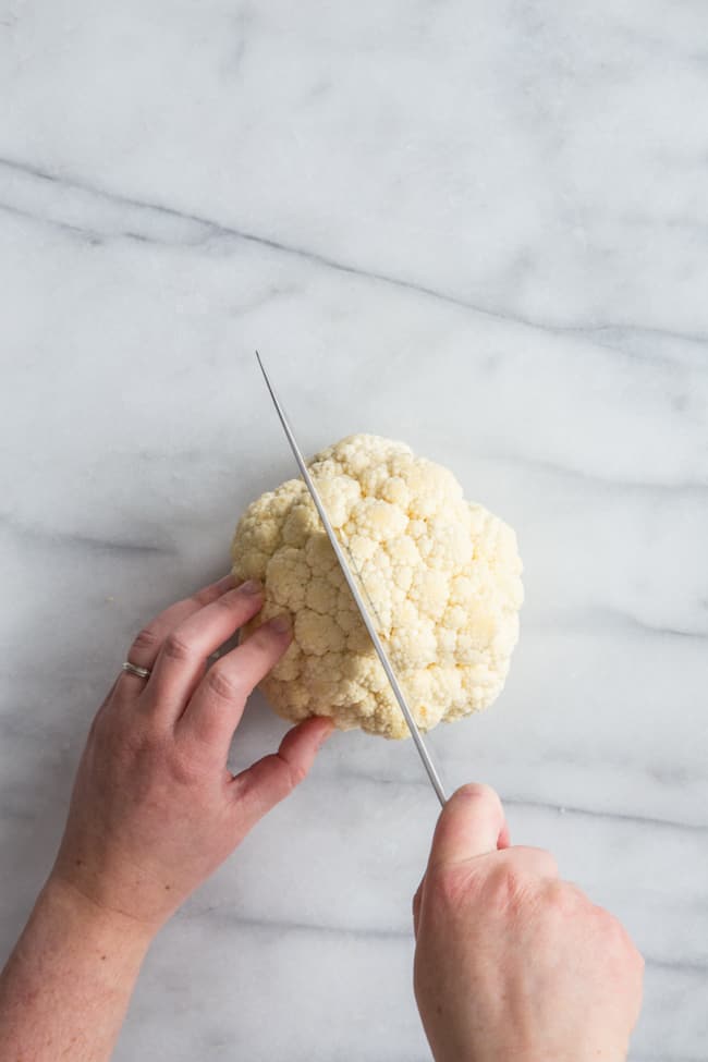 How to Cut Cauliflower