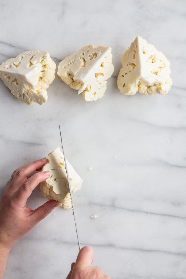 How to Cut Cauliflower