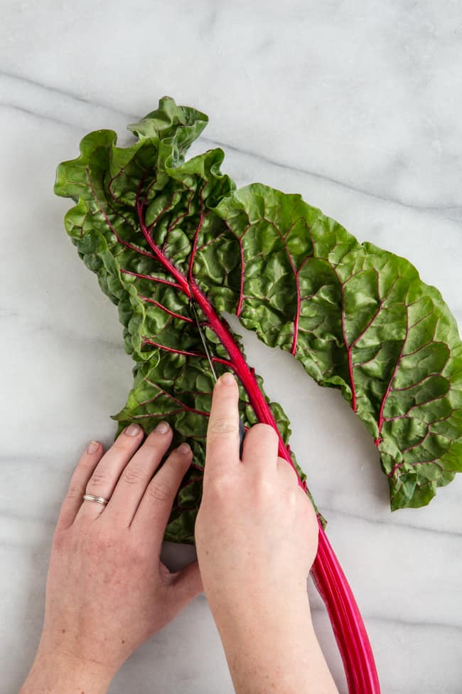 How to Cut Swiss Chard