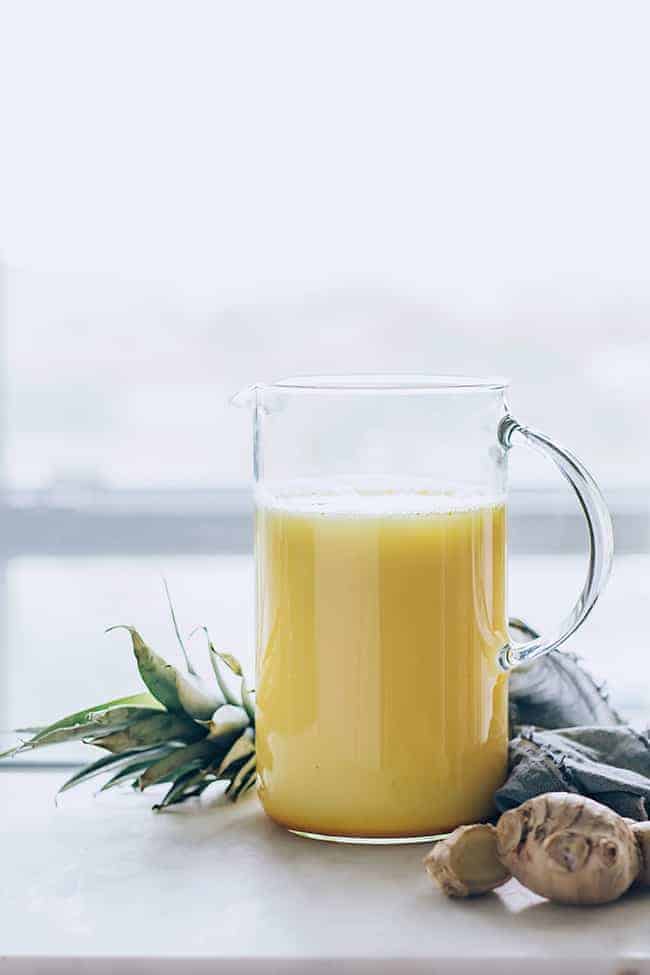 How to make tepache with pineapple