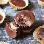 Healthy Chocolate Almond Butter Cups