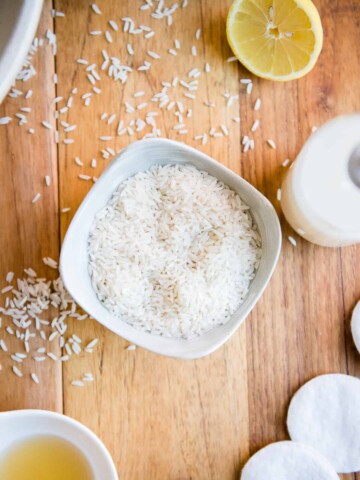 Rice Water Recipes for Skin Health