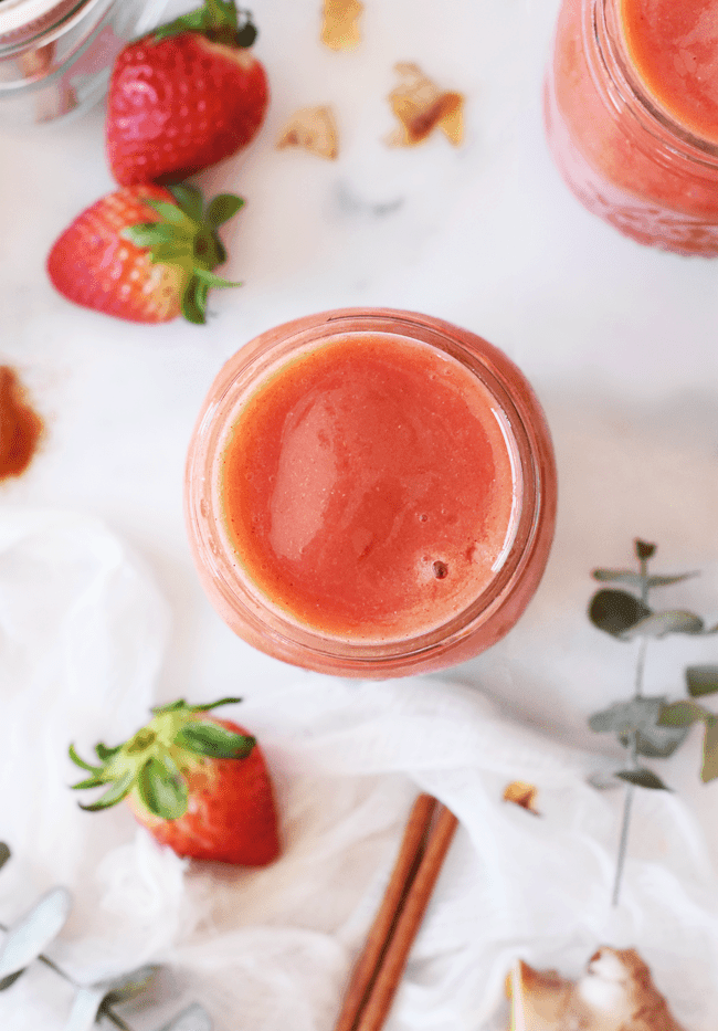 Try This Fat-Burning Strawberry Mango Smoothie