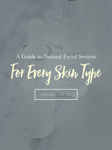 A Guide to Natural Facial Serums