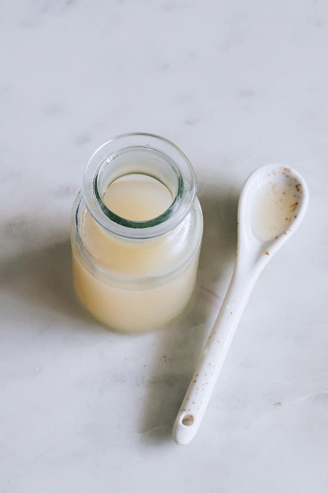 Vinegar for foot soak