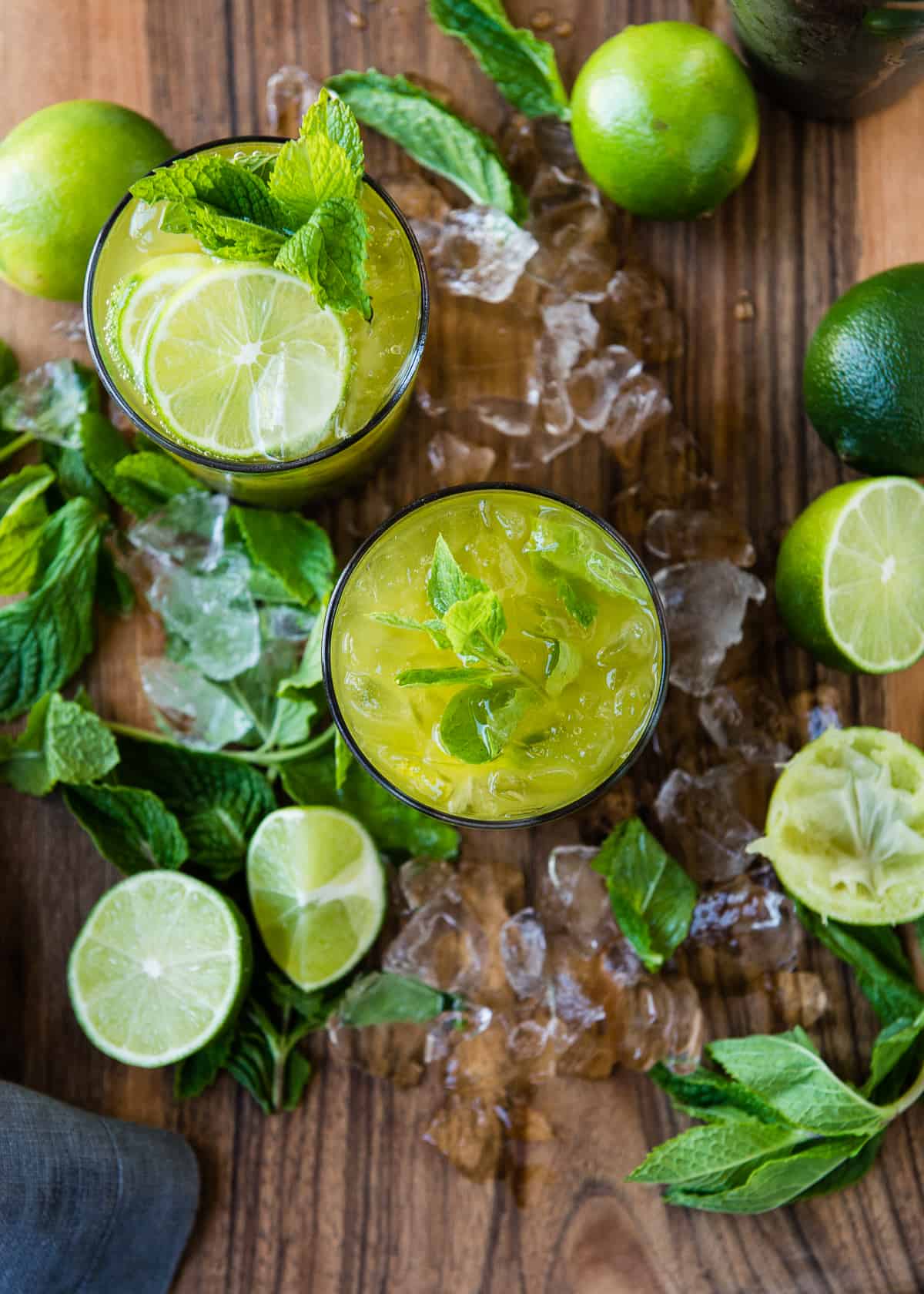 This Summer We're All About Matcha Mojitos
