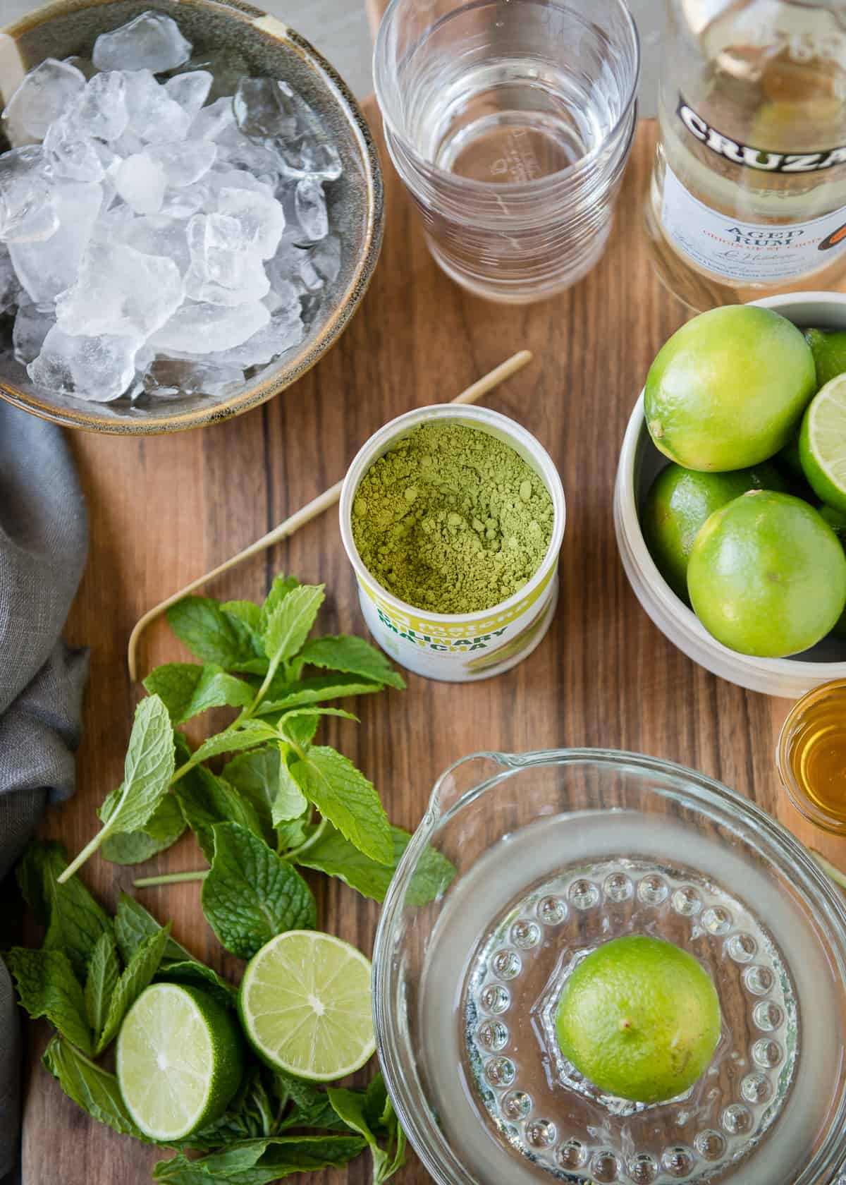 This Summer We're All About Matcha Mojitos