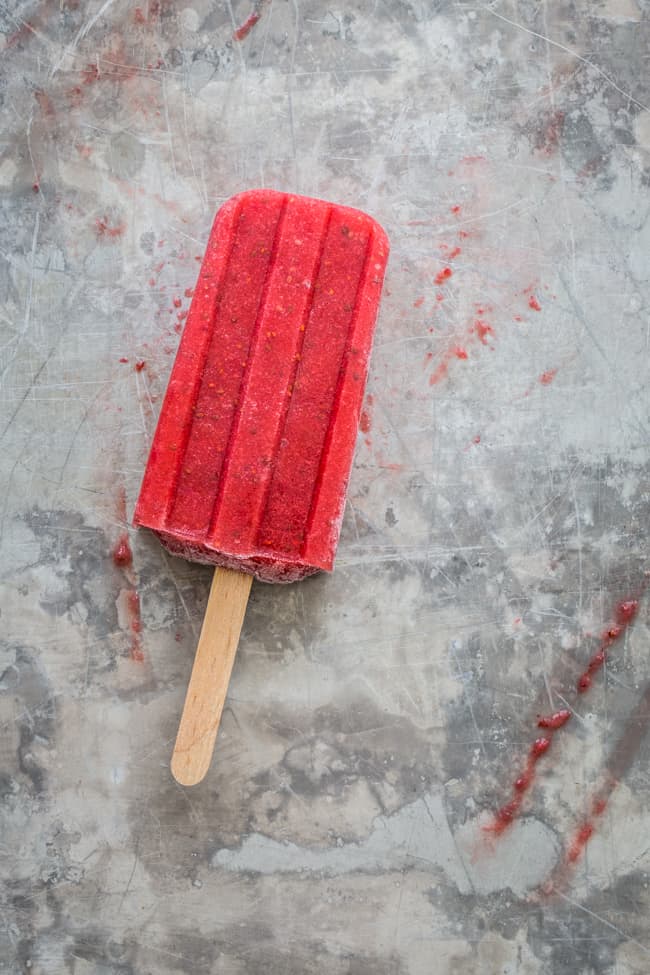 Stay Cool With These Strawberry Chia Superfood Pops