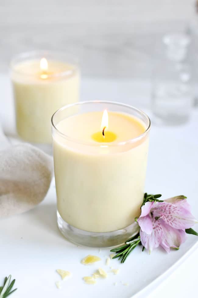 How to Make DIY Beeswax Candles With Herbs – Planted Places