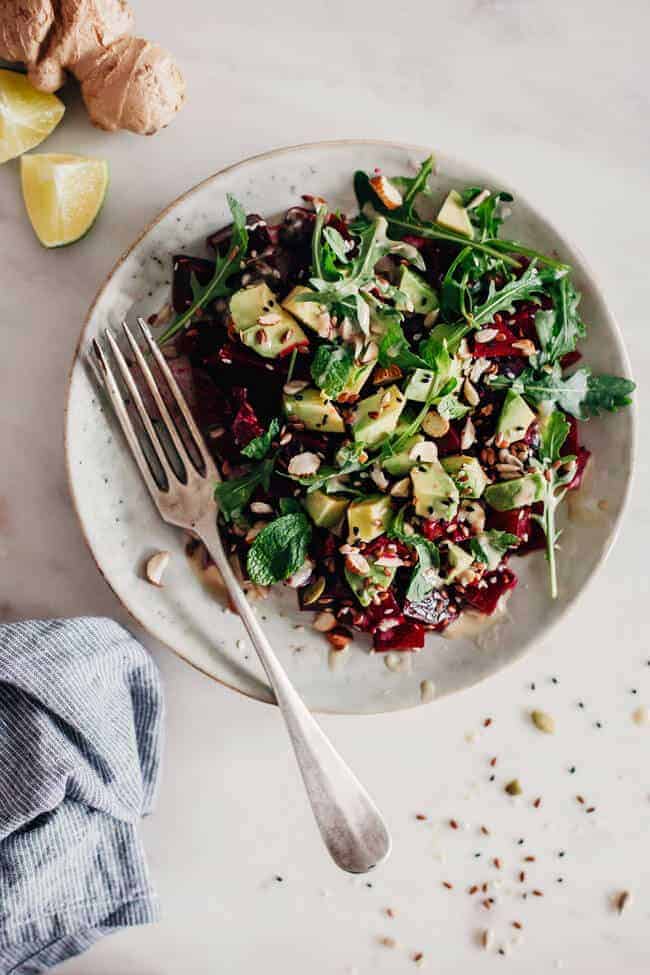 Love Your Liver Beet Salad from The Awesome Green
