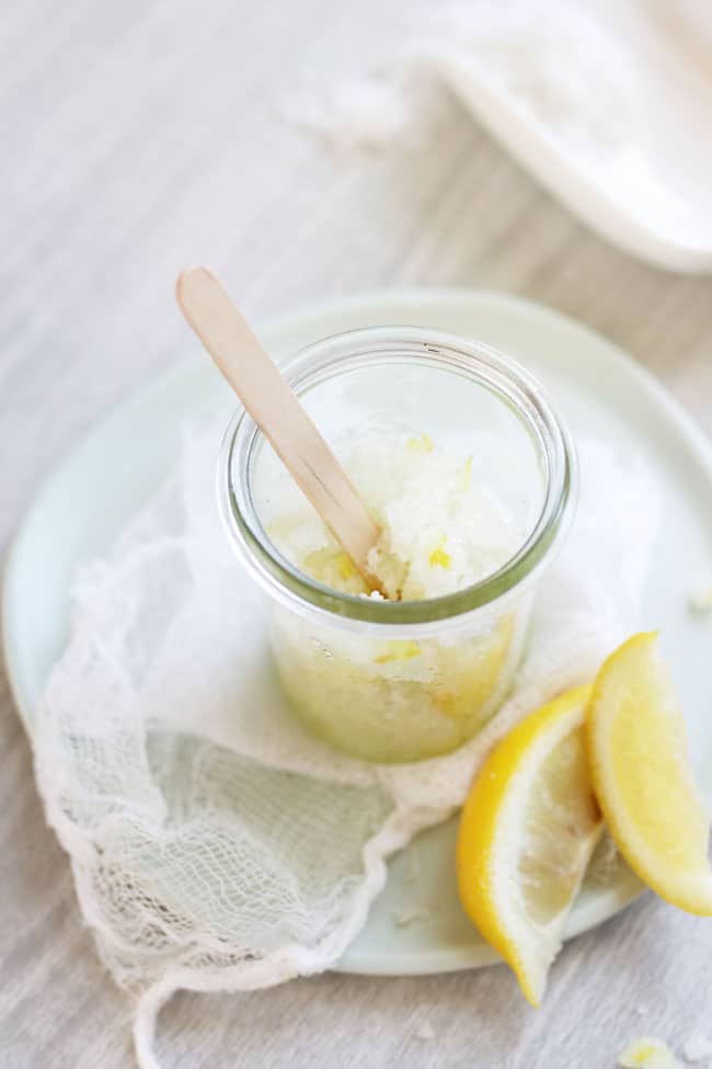 Lemon Sugar Scrub Recipe