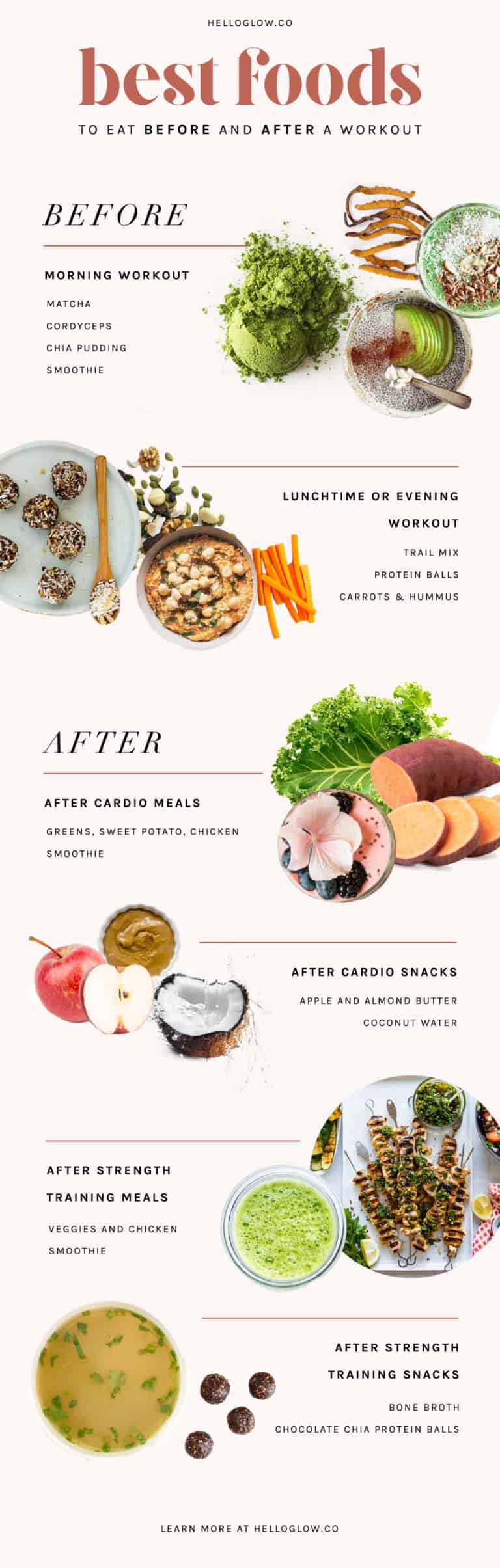 A Nutritionist Explains What To Eat Before After A Workout Hello Glow 8847