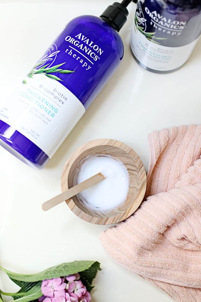 DIY Strengthening Hair Detangling Spray Hello Glow