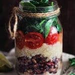 Layered Salad in a Jar