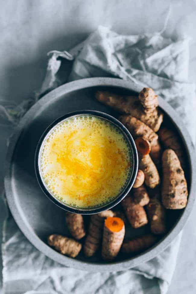 Turmeric Golden Milk For a Better Sleep from The Awesome Green