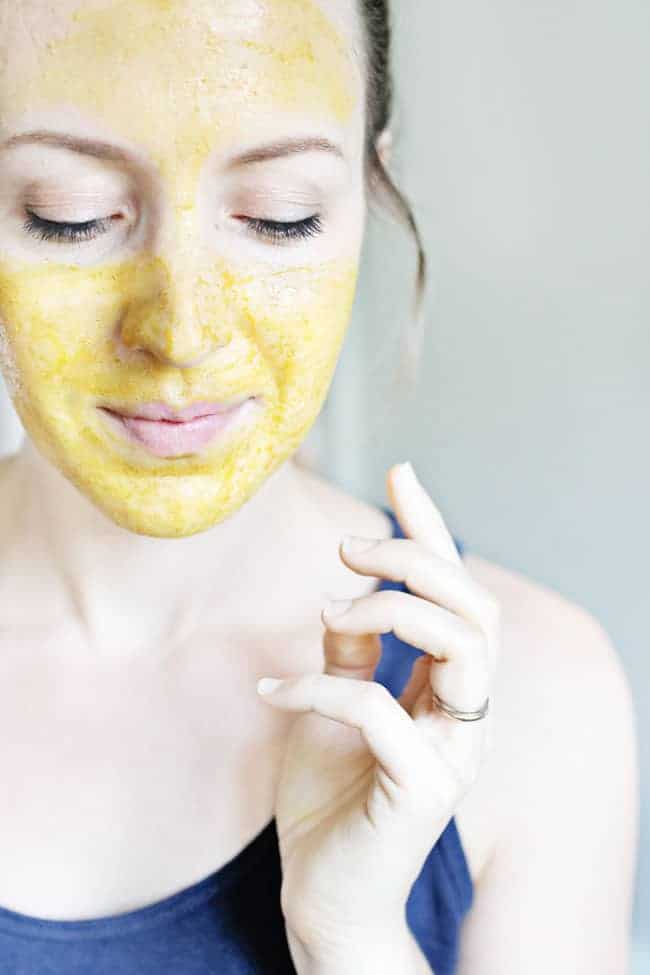 Download Calm Troubled Skin With This Anti Inflammatory Turmeric Mask Hello Glow PSD Mockup Templates