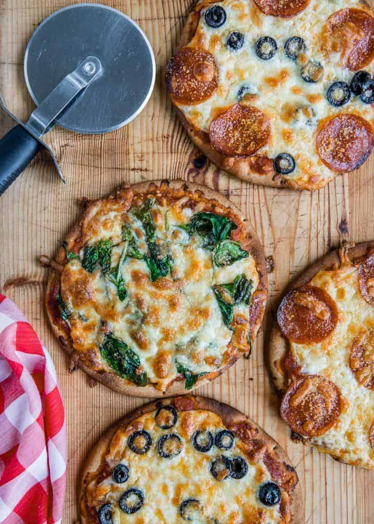 Pita Pizzas