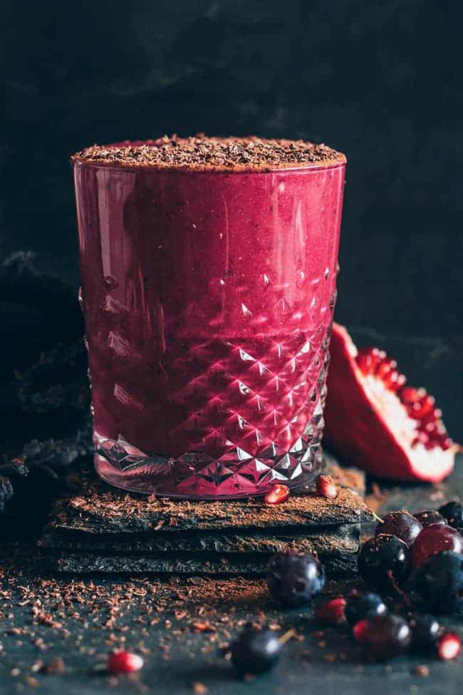 Antioxidant Pomegranate and Beet Smoothie