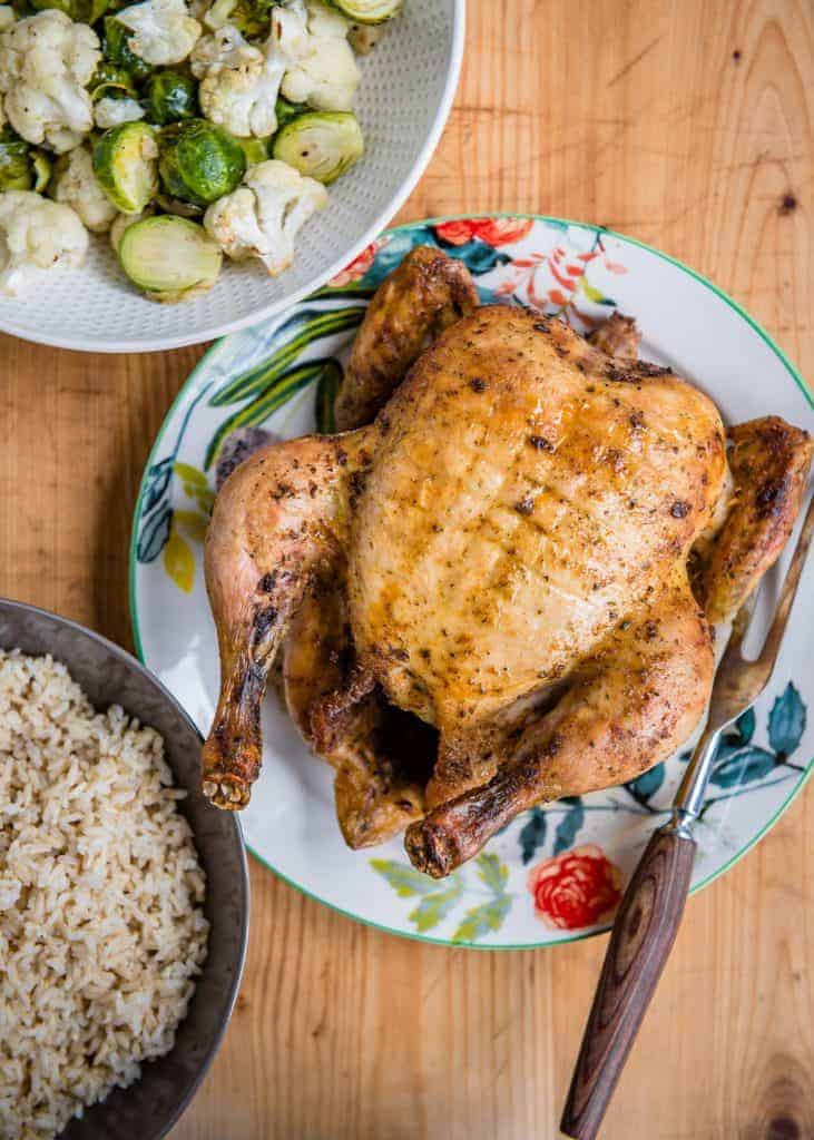 Roasted Chicken and Veggies