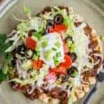 Slow Cooker Black Bean Chili and Cornmeal Waffles