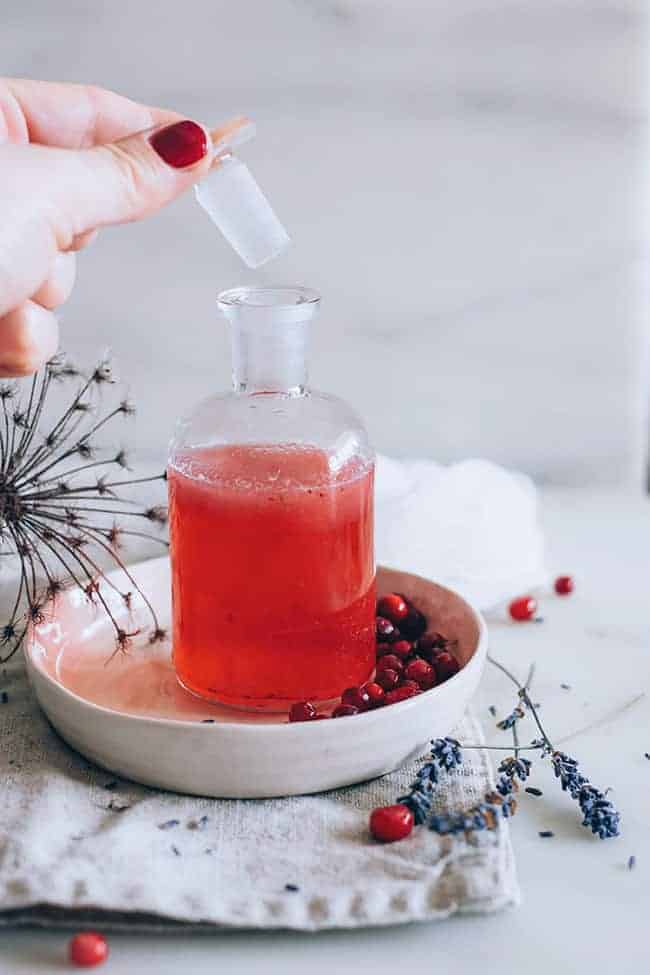  Fall Skincare - Cranberry Toner