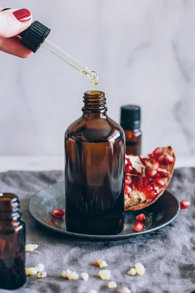 Fall Skincare - Pomegranate Face Serum