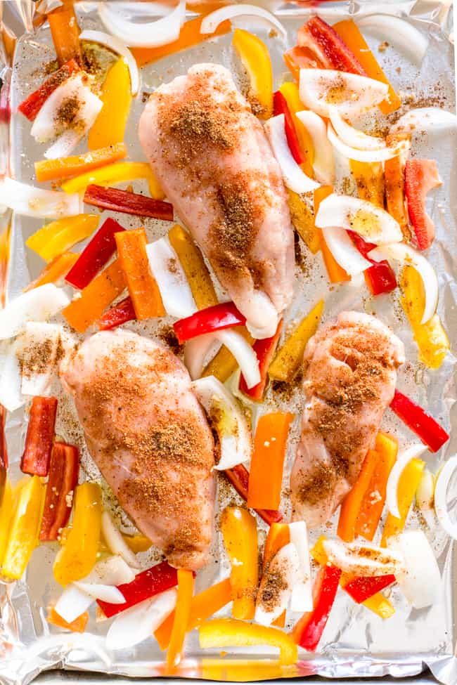 Whole30 One-Pan Mexican Chicken from Hello Glow