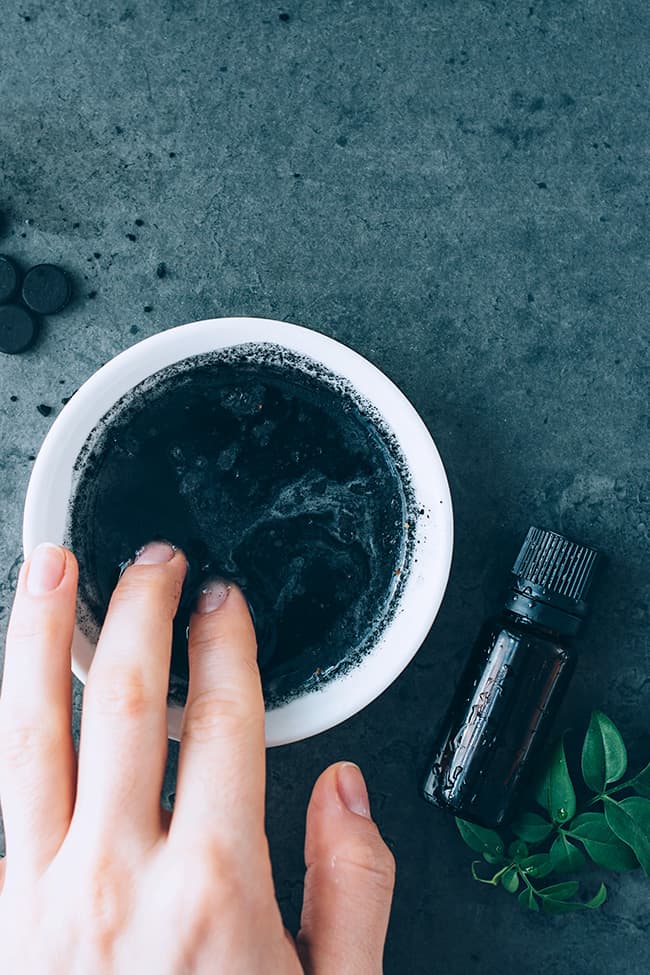 Activated Charcoal Face scrub