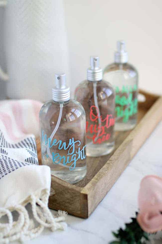 Essential Oil Holiday Room Spray Trio