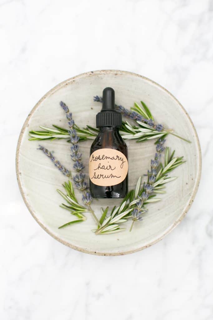 DIY Rosemary Hair Serum Recipe