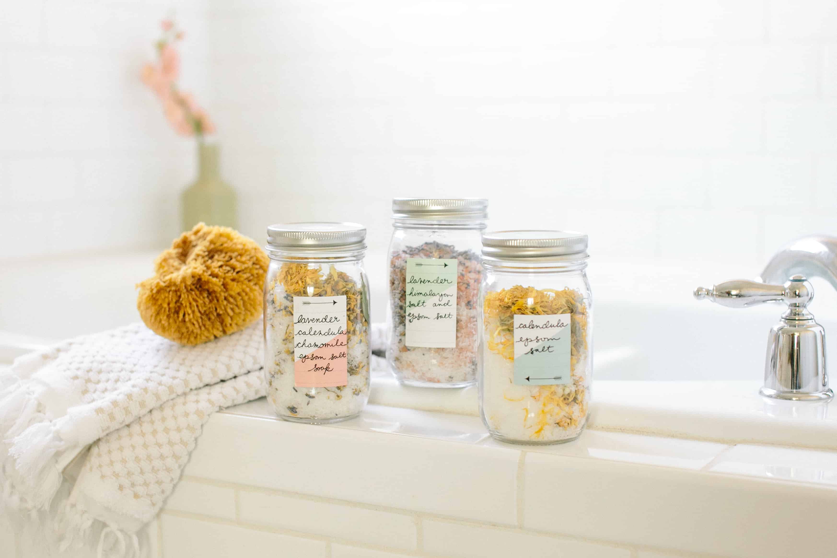 Make-Your-Own Bath Salt Bar