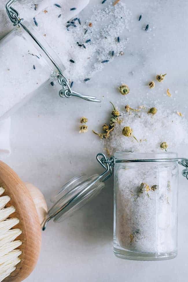Relax With Homemade Lavender Bath Salts