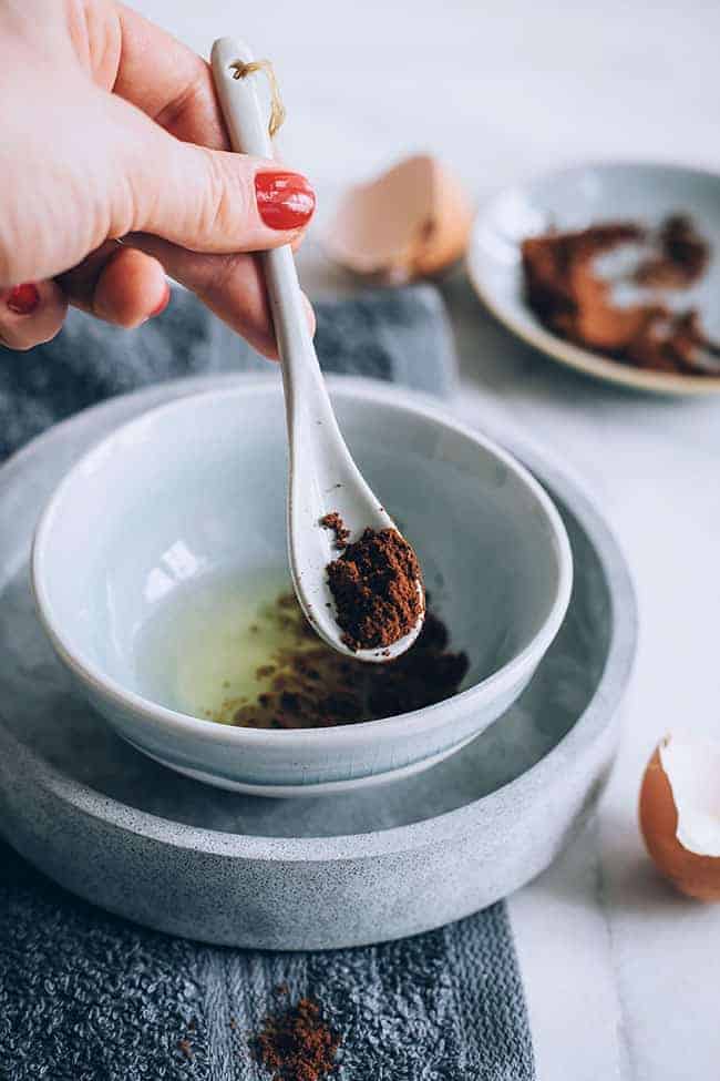 Coffee and Lemon Face Mask for Acne-Prone Skin